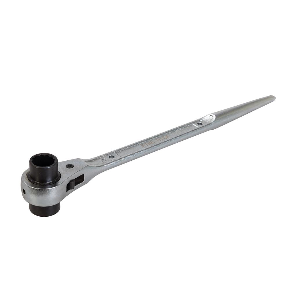 King Dick Ratchet Podger Spanner Metric - Choose Size  White Rose Tools