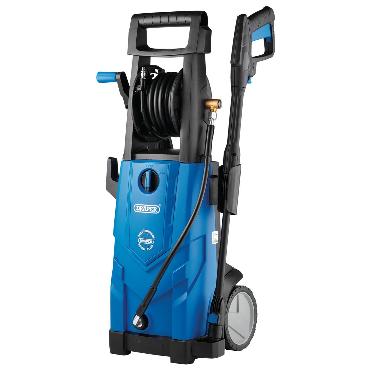 Draper 230V Pressure Washer 2200W 165bar 98677  White Rose Tools