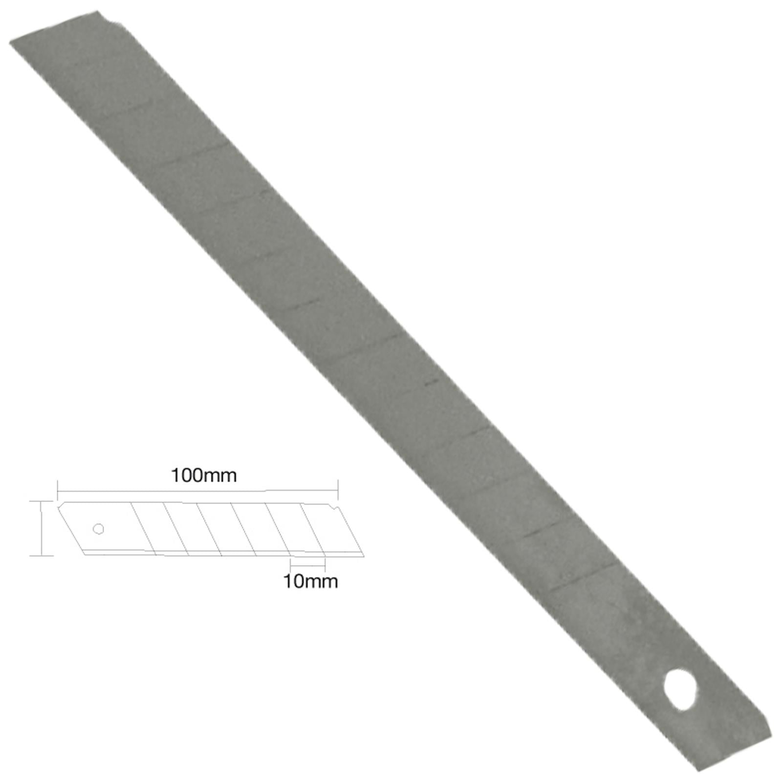 Silverline 9mm Snap Off Blades 10 Piece