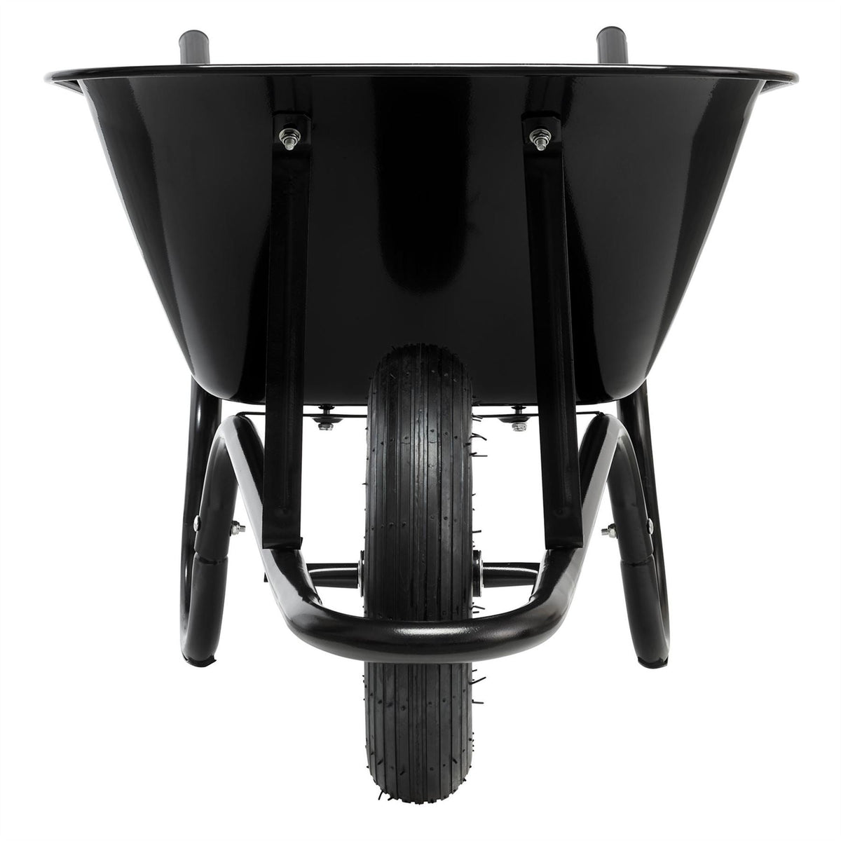 Draper Metal Tray Contractors Wheelbarrow 85L 82755  White Rose Tools