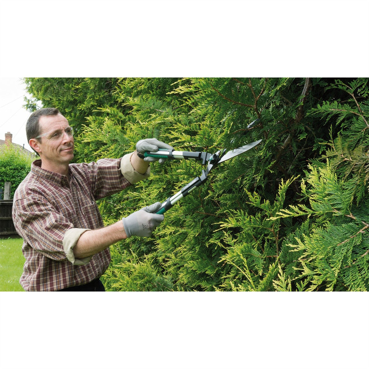 Draper Expert Soft Grip Straight Edge Garden Shears 200mm 37975  White Rose Tools