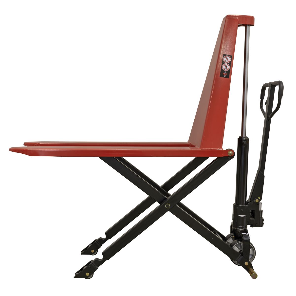 Sealey High Lift Pallet Truck - 1000kg Capacity 1170 x 540mm