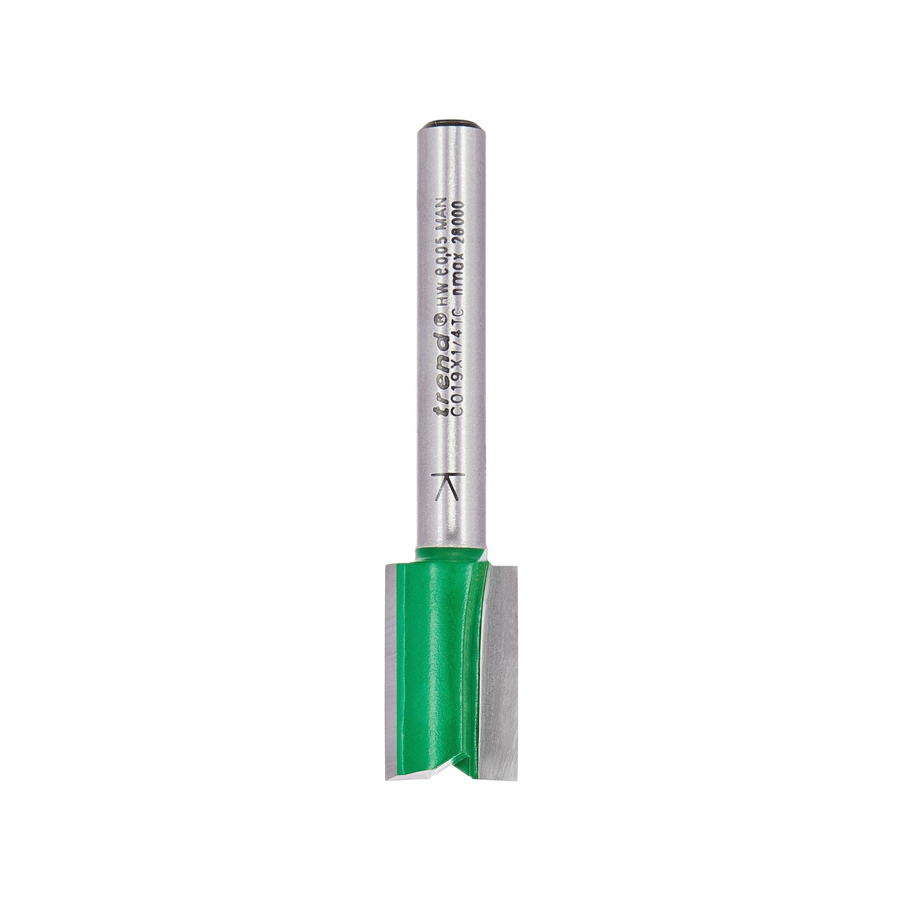 Trend Two Flute Cutter 12mm Diameter C019X1/4TC 