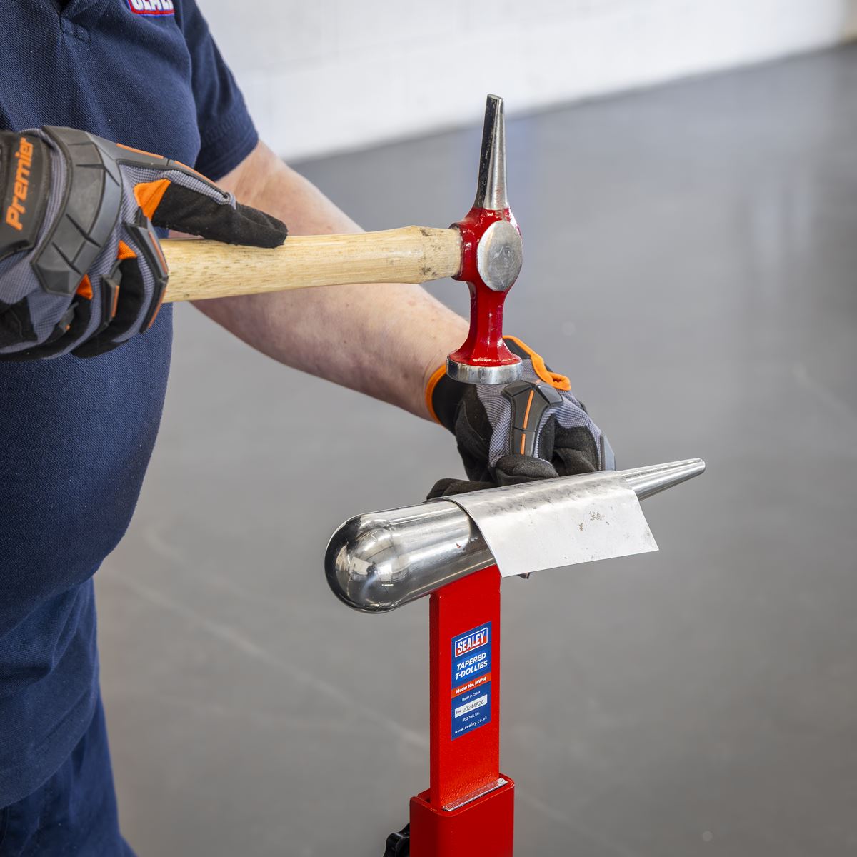 Sealey Tapered T-Dollies for Sheet Metal Forming  White Rose Tools