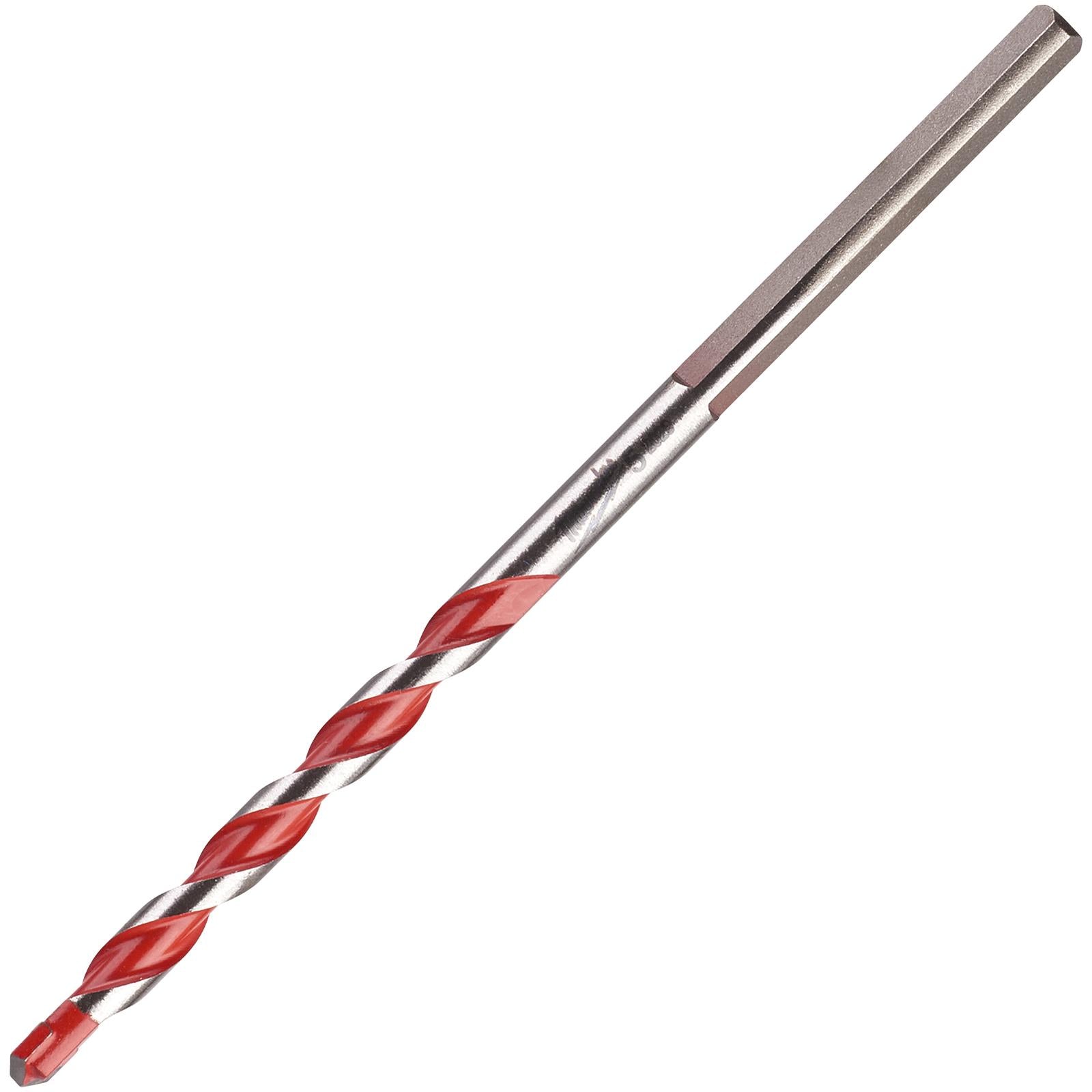 Milwaukee Premium Concrete Masonry Drill Bits 3 Flat Shank Hammer and Rotary 