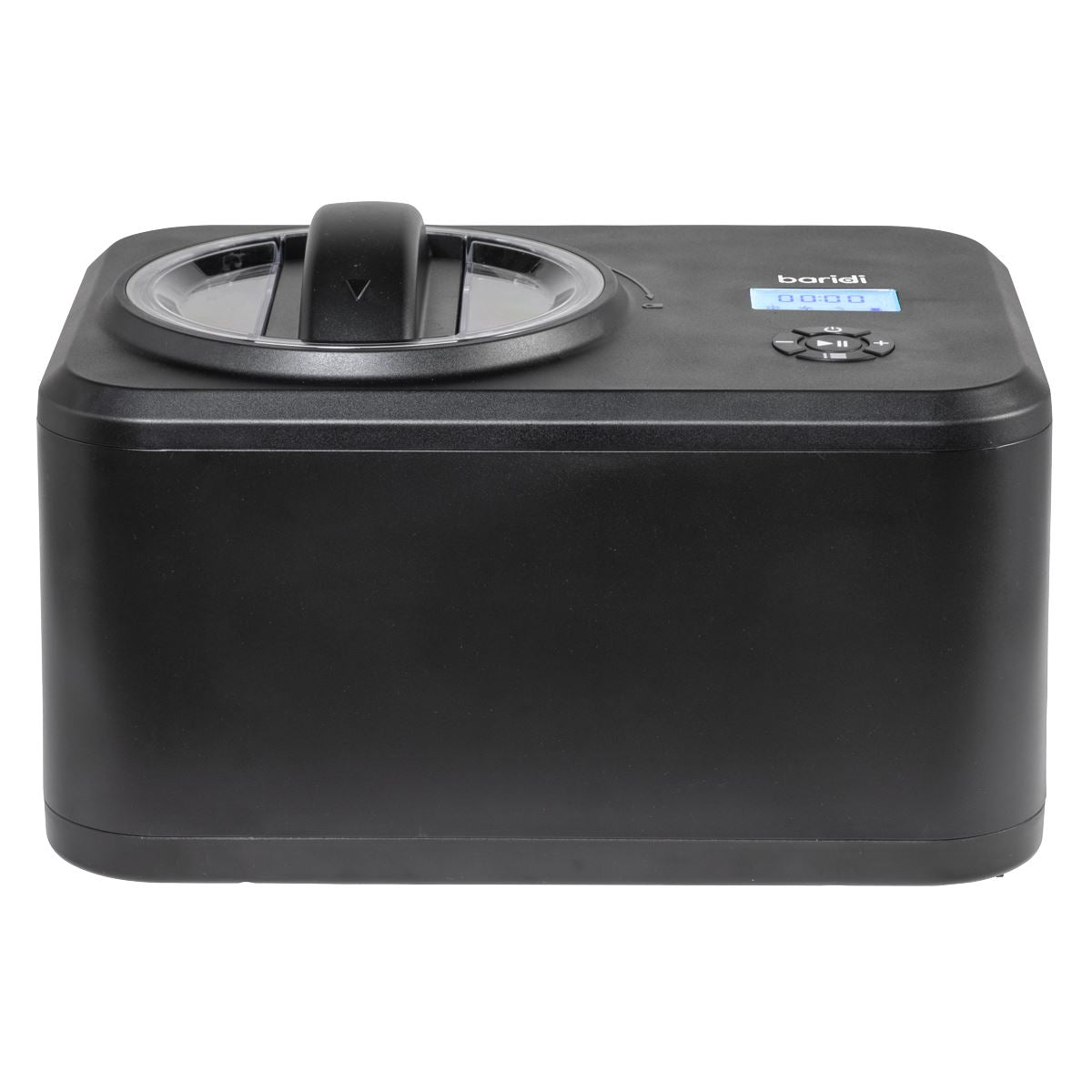 Baridi Automatic Churning Ice Cream Machine 1.5L - Black  White Rose Tools