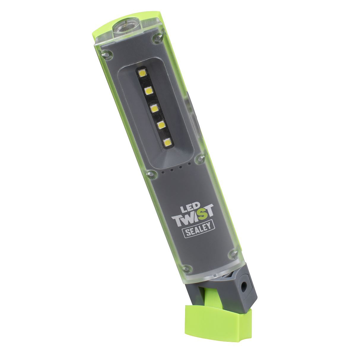 Sealey LED Twist Rechargeable Inspection Light 1W & 1W SMD  White Rose Tools