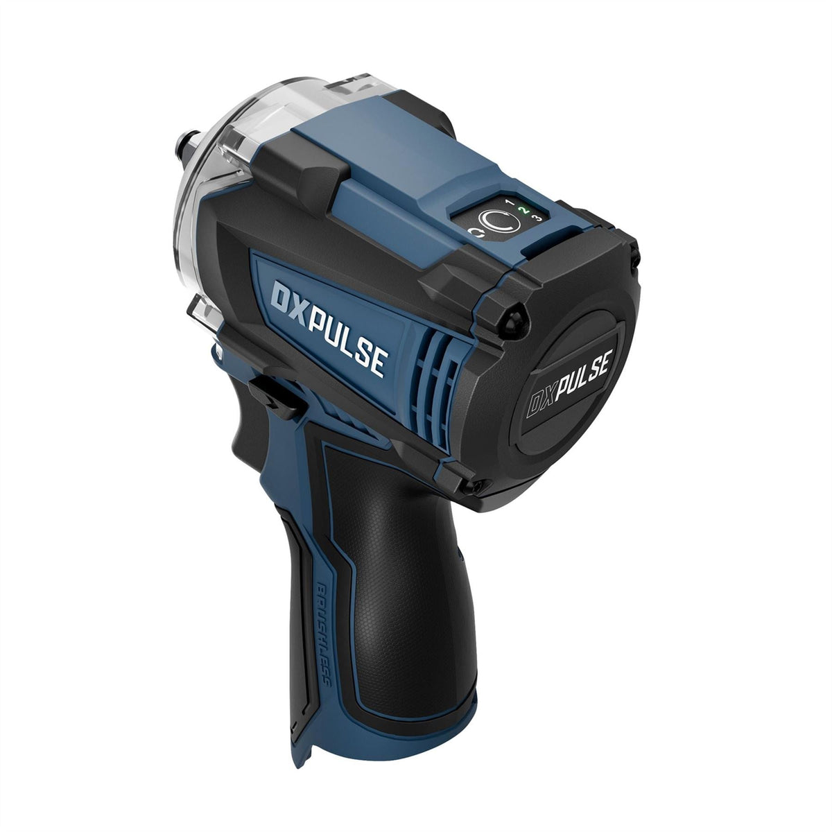 Draper DXPULSE 12V Brushless Impact Wrench Kit 3/8" Sq. Dr. 1 x 5.0Ah Battery 1 x Fast Charger 27960  White Rose Tools