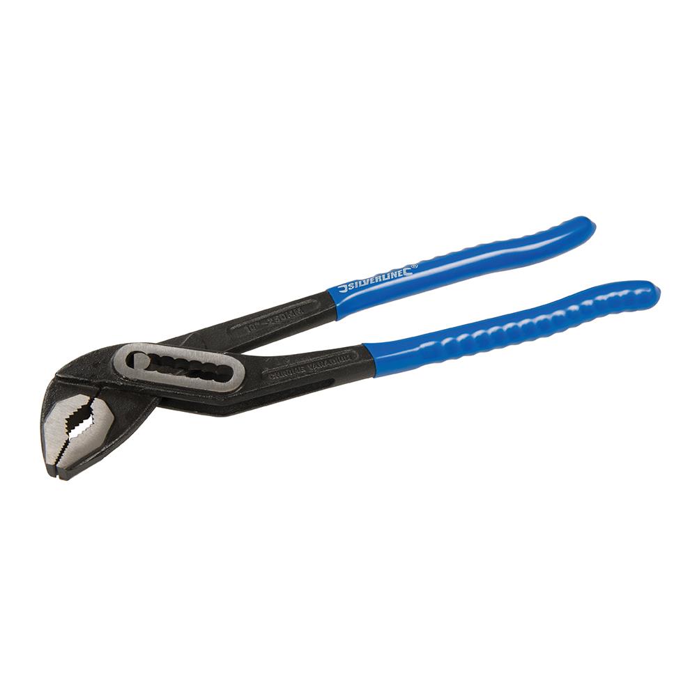 Silverline Slim Jaw Waterpump Pliers Length 250mm - 40mm PL22