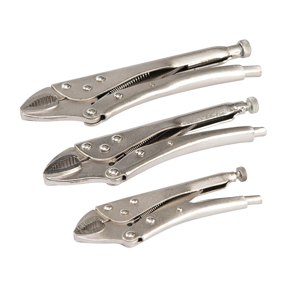 Silverline Self Locking Pliers Set 3pce PL109