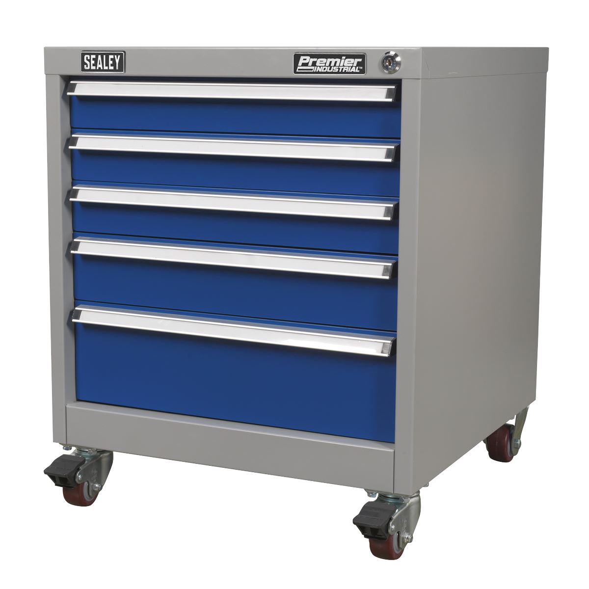Sealey Premier Industrial Mobile Industrial Cabinet 5 Drawer