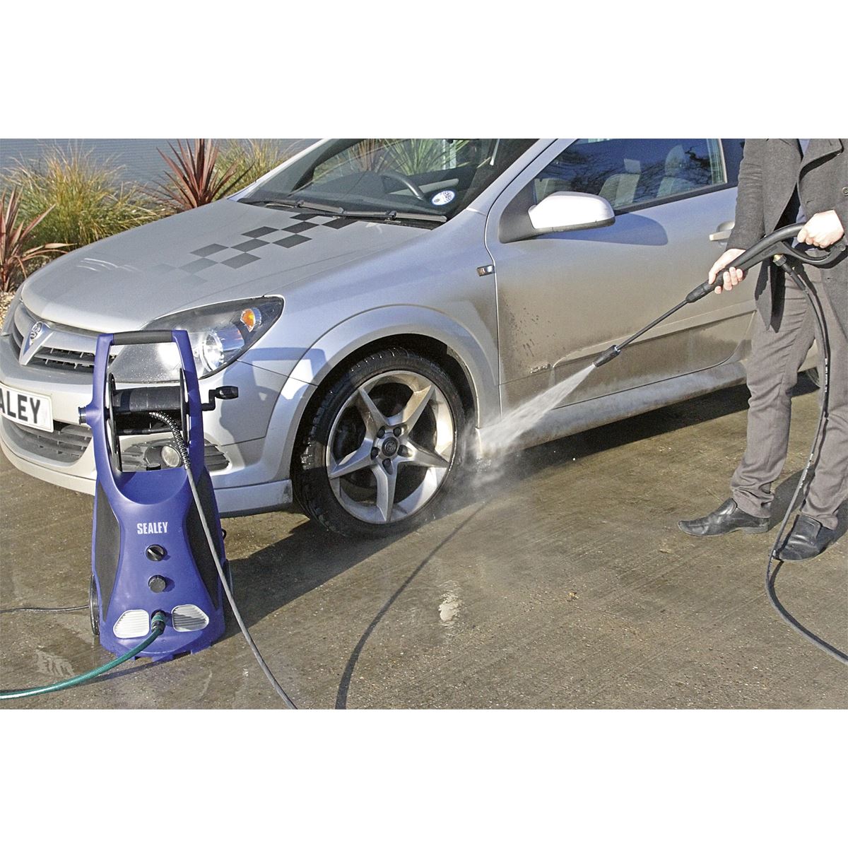 Sealey Professional Pressure Washer 140bar with TSS & Rotablast® Nozzle 230V 