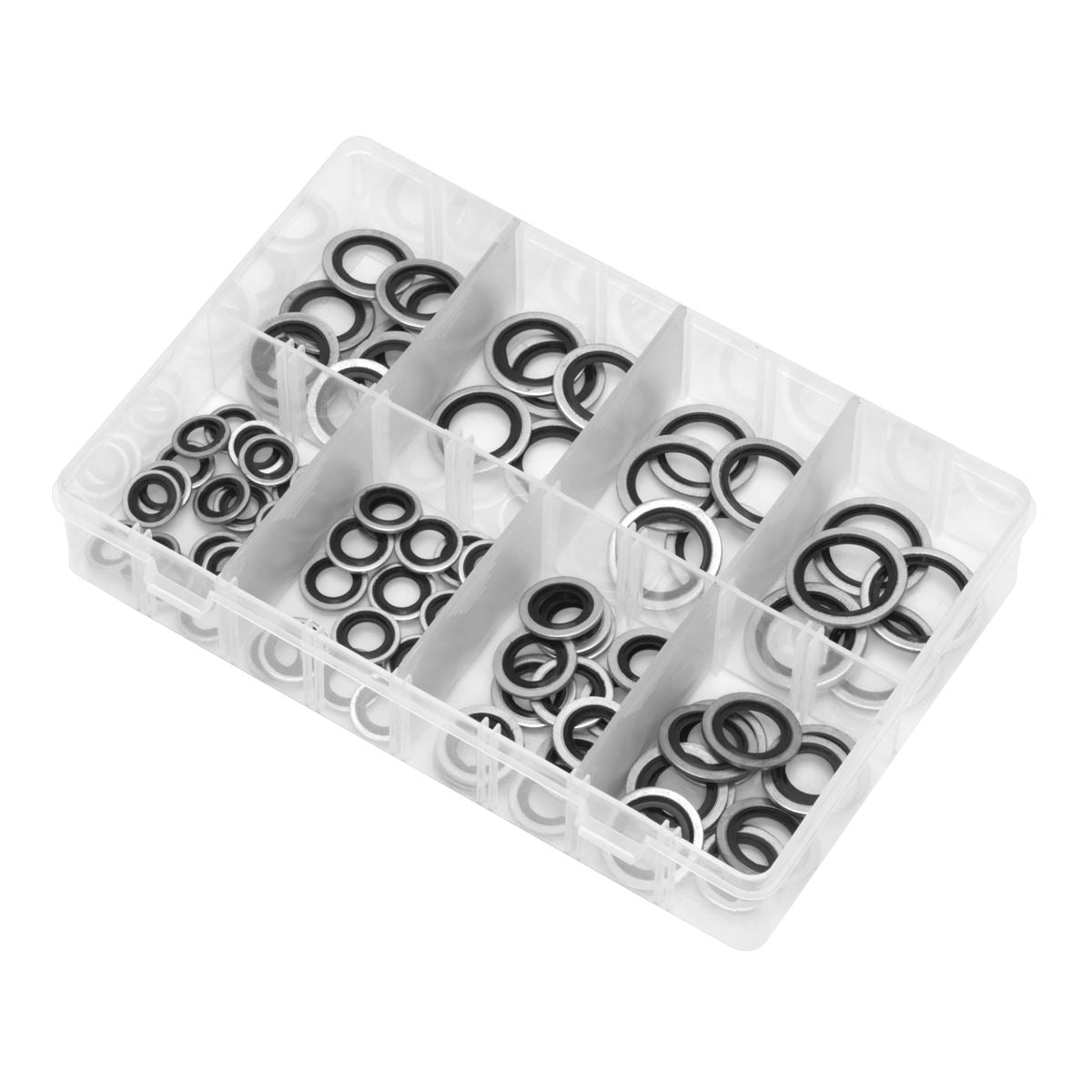 Sealey Bonded Seal (Dowty Seal) Assortment 88pc - Metric 