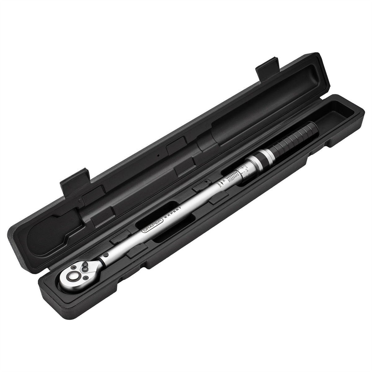 Draper Expert Ratchet Torque Wrench 1/2" Sq. Dr. 40-200Nm 17738  White Rose Tools