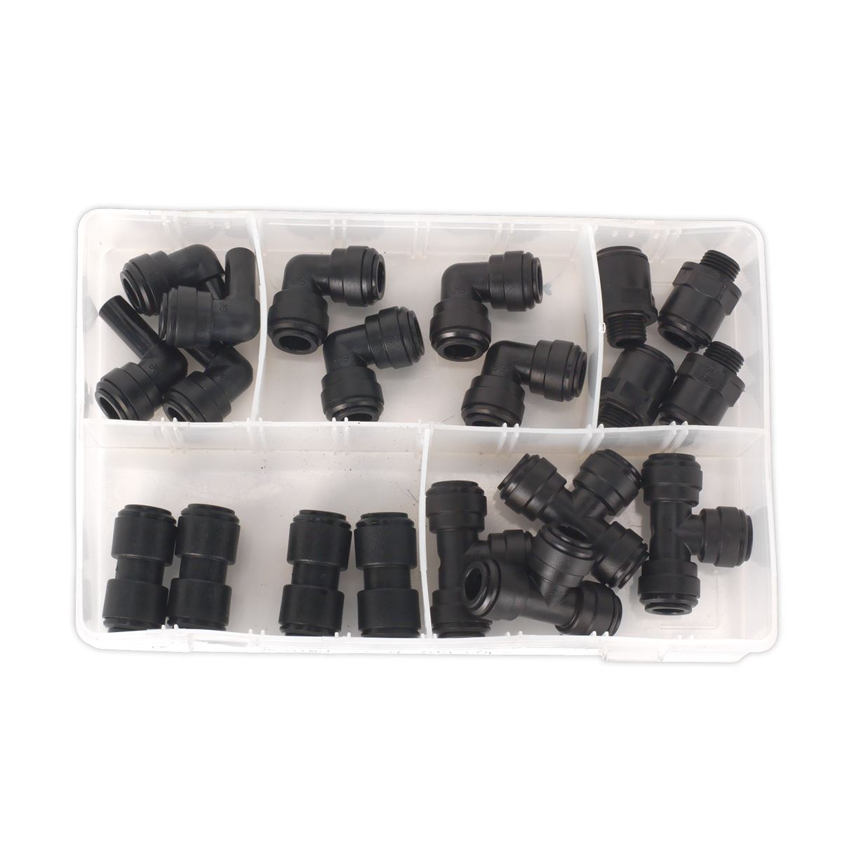 Sealey Speedfit® Coupling Assortment 20pc Ø10mm Metric 
