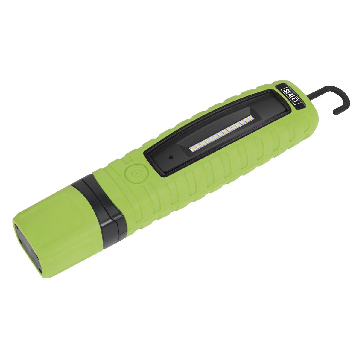 Sealey Rechargeable 360° Inspection Light 8W & 3W SMD LED - Green