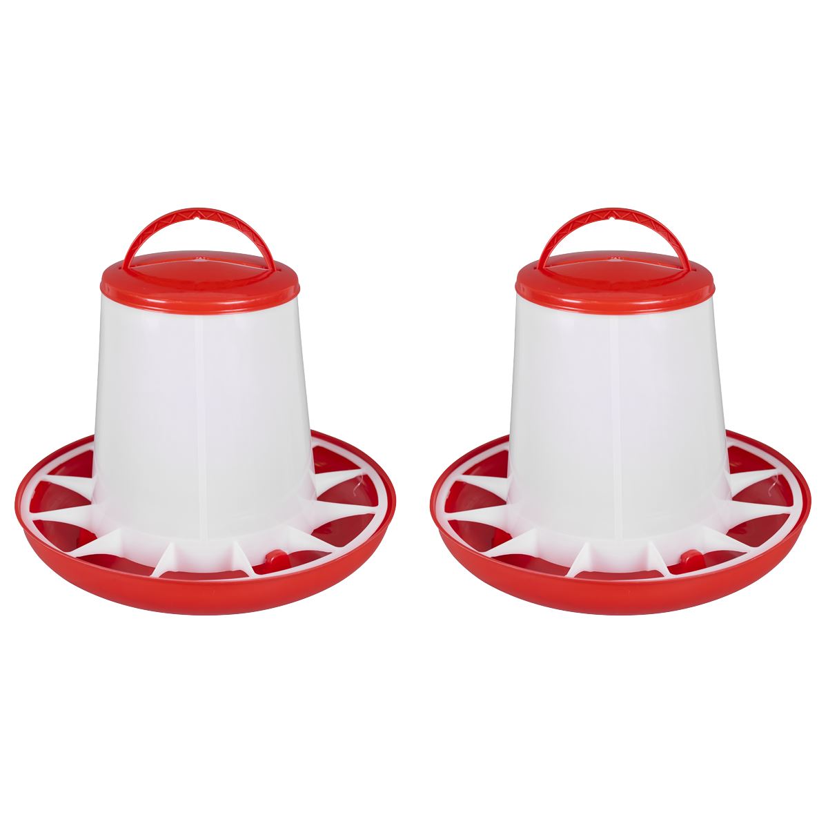 Sealey Poultry Feeder 6kg - Pack of 2