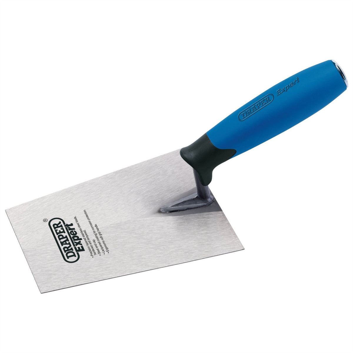 Draper Expert Soft Grip Bucket Trowel 140mm 81215  White Rose Tools