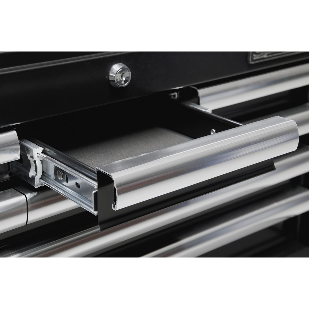 Sealey Superline Pro Topchest 14 Drawer with Ball-Bearing Slides Heavy-Duty - Black