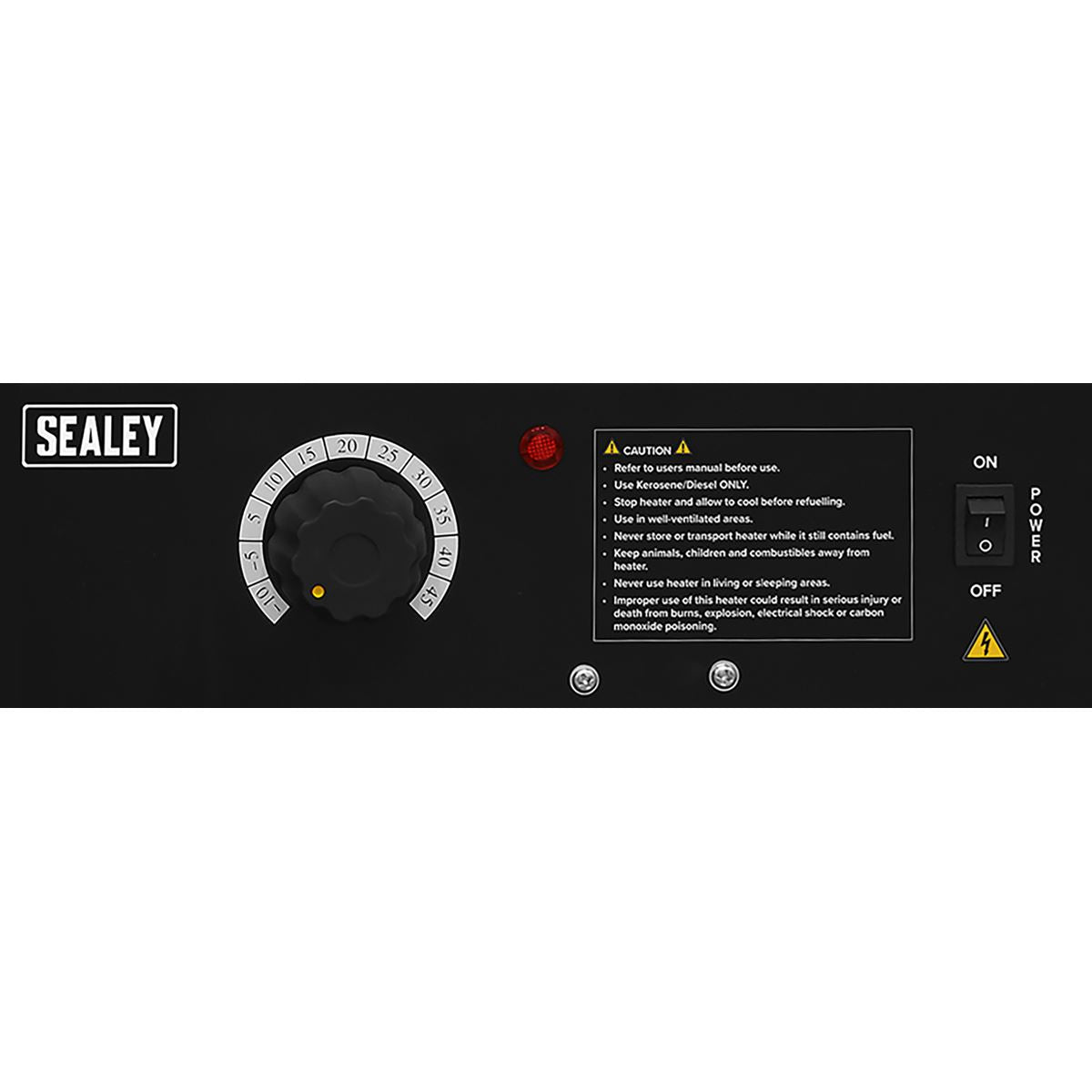 Sealey Space Warmer® Kerosene/Diesel Heater 205,000Btu/hr with Wheels