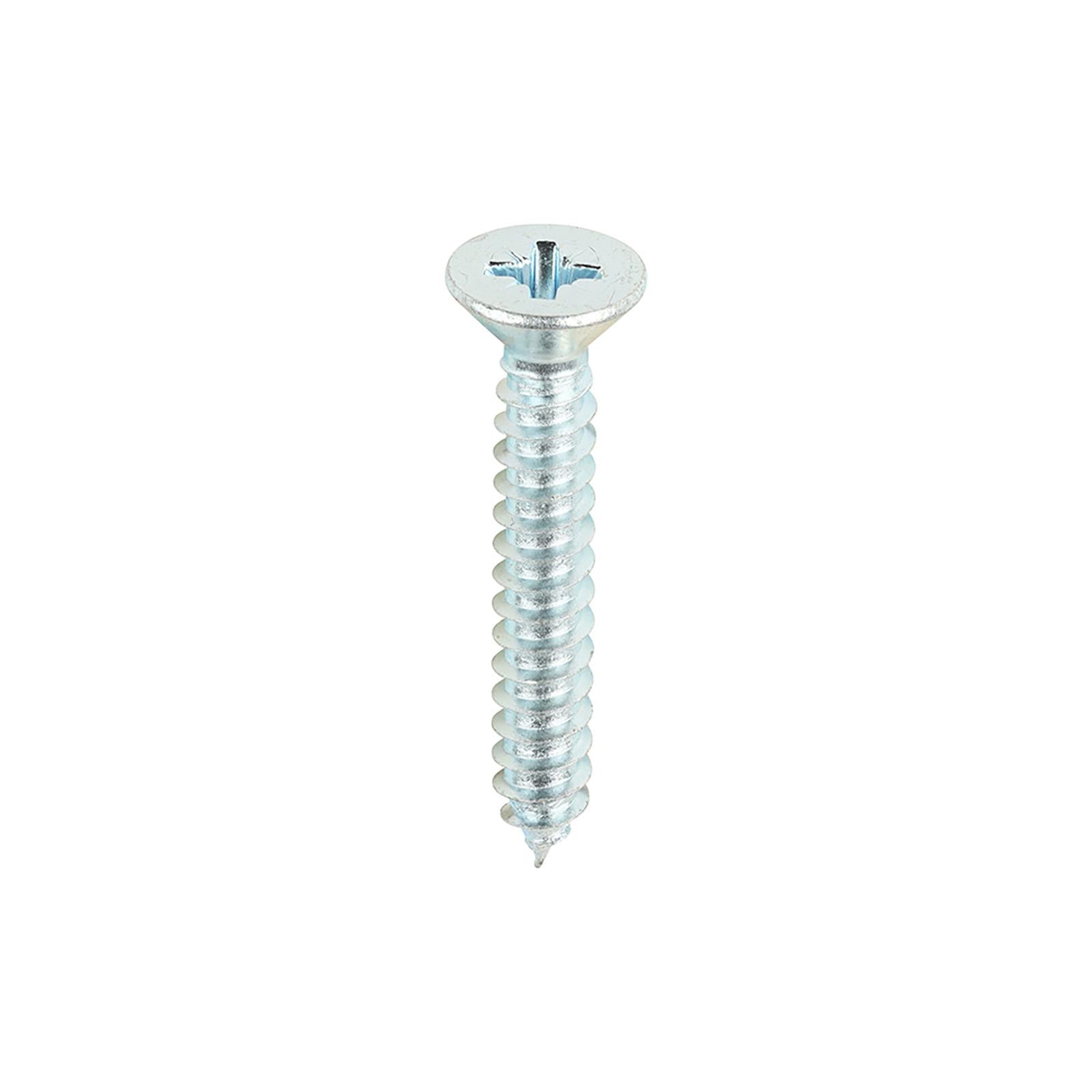 TIMCO Self Tapping Screws Countersunk Zinc Pozi - Choose Size