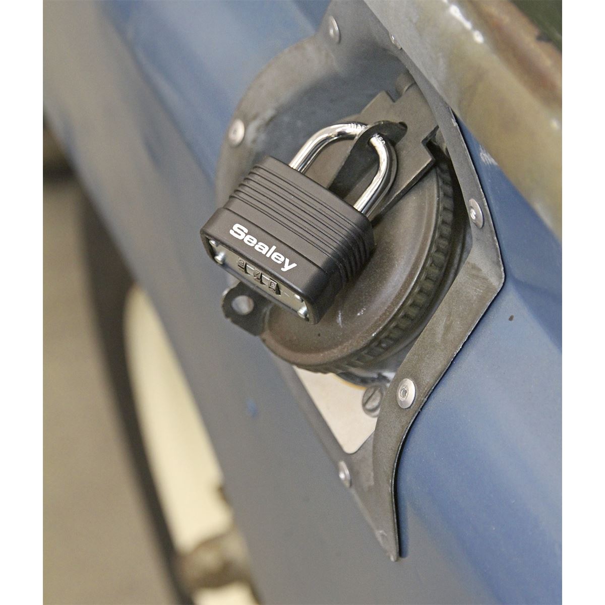 Sealey Steel Body Combination Padlock 40mm 