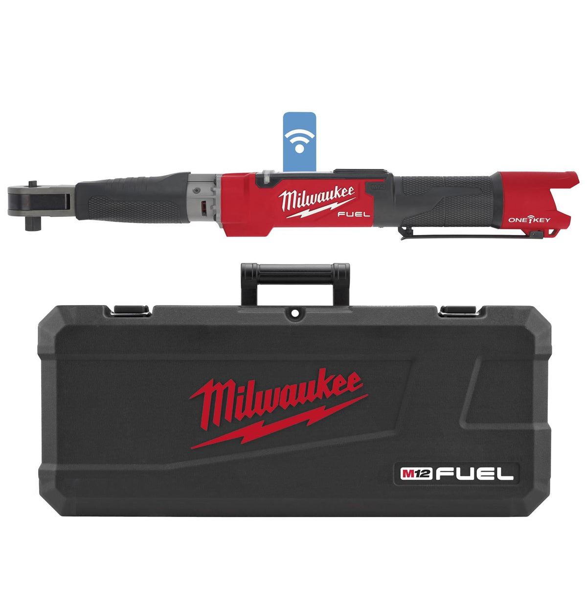 Milwaukee M12 FUEL 1/2" Digital Torque Wrench One-Key 12V Bare Unit M12ONEFTR12-0C  White Rose Tools