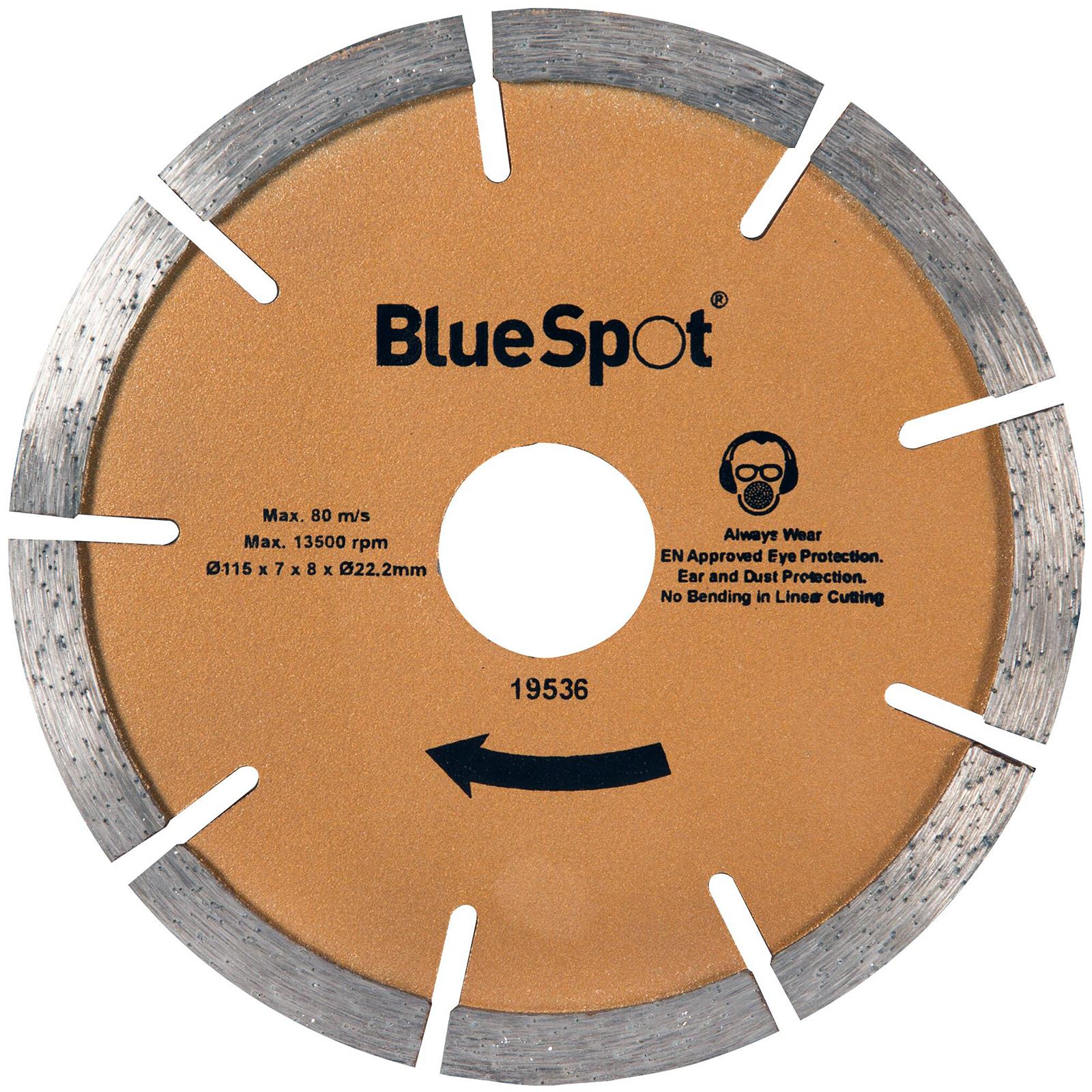 BlueSpot Diamond Mortar Raking Disc Blade 115mm 4.5" Angle Grinder Pointing 