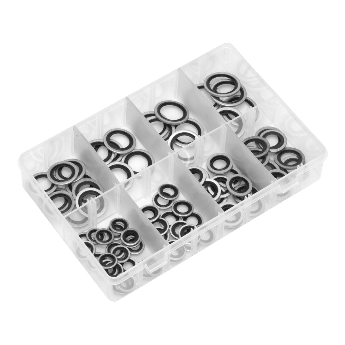 Sealey Bonded Seal (Dowty Seal) Assortment 88pc - Metric 