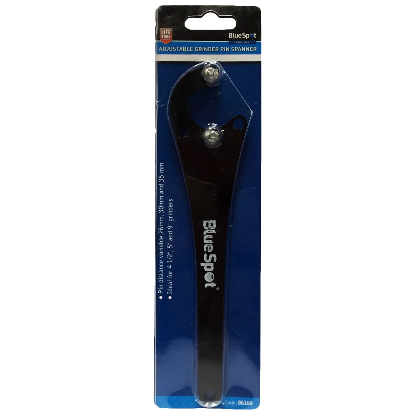 BlueSpot Adjustable Grinder Pin Wrench Spanner