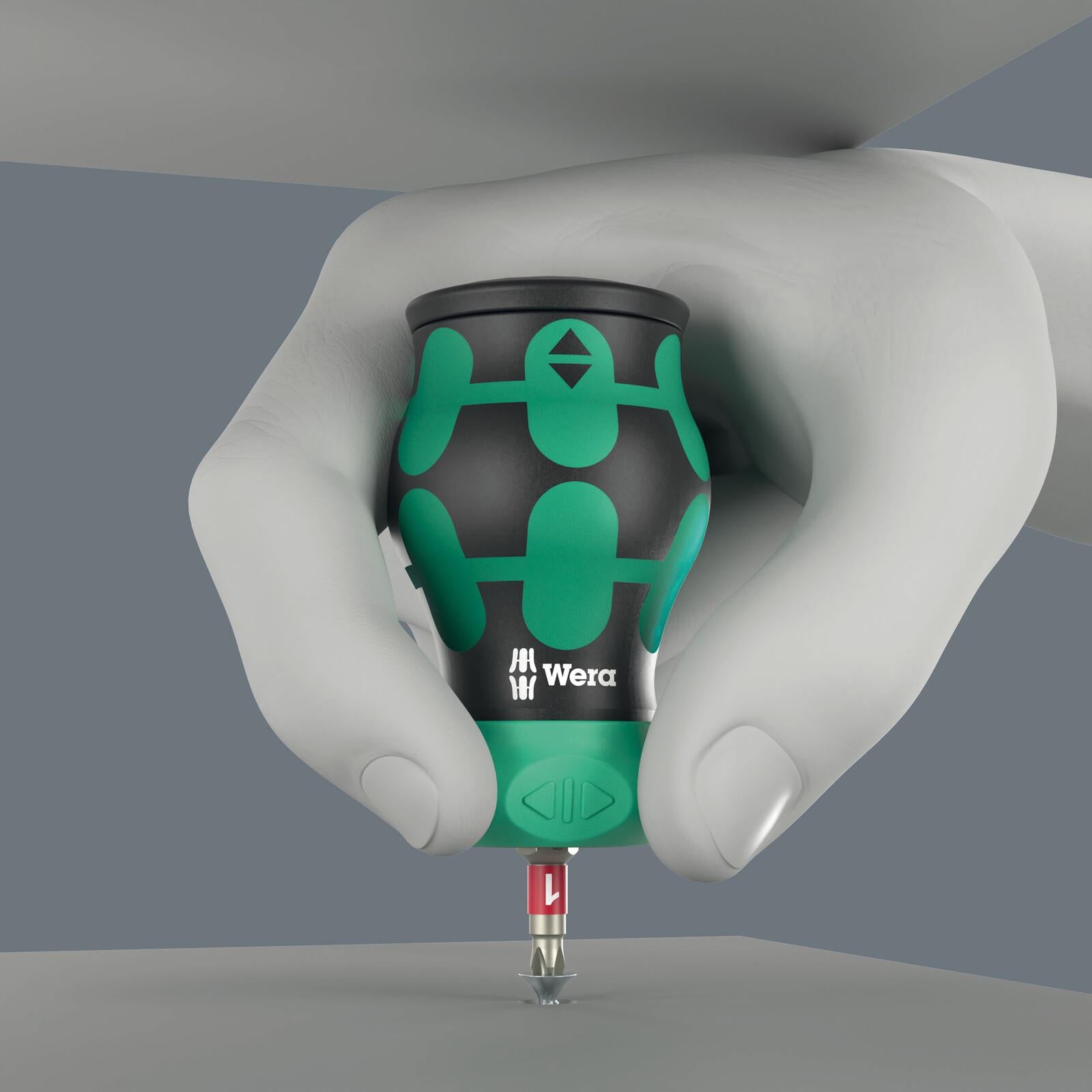 Wera Ratchet Screwdriver Kraftform Kompakt Stubby Magazine RA 1 6 Pieces PH TX SL