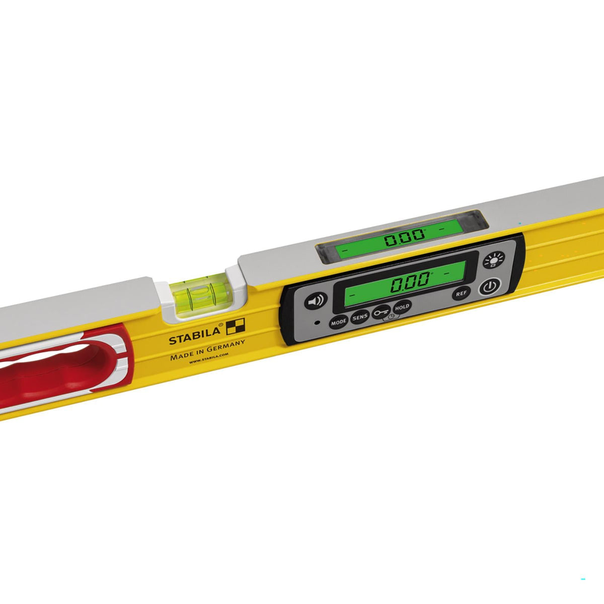 STABILA Type 196M DL Magnetic Digital Spirit Level Waterproof 61cm 19823  White Rose Tools