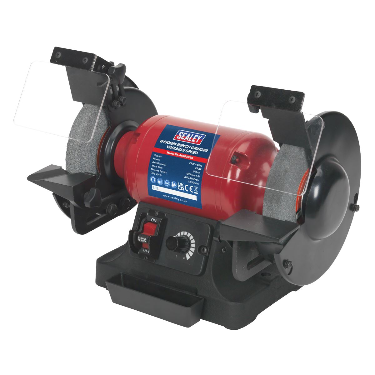 Sealey Bench Grinder Ø150mm Variable Speed