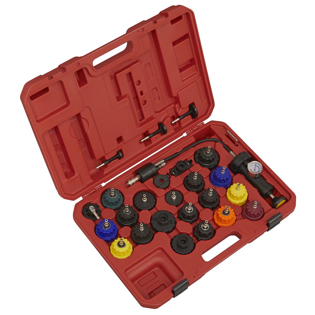Sealey Cooling System Pressure Test Kit 25pc 