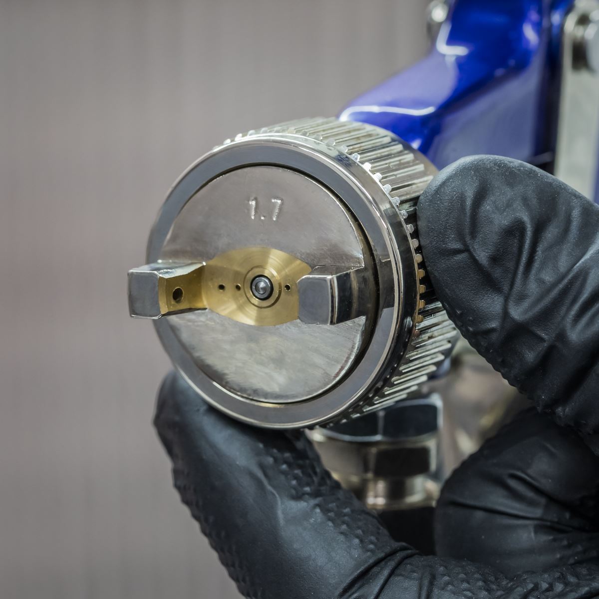 Sealey Suction Feed Spray Gun 1.7mm Set-Up 