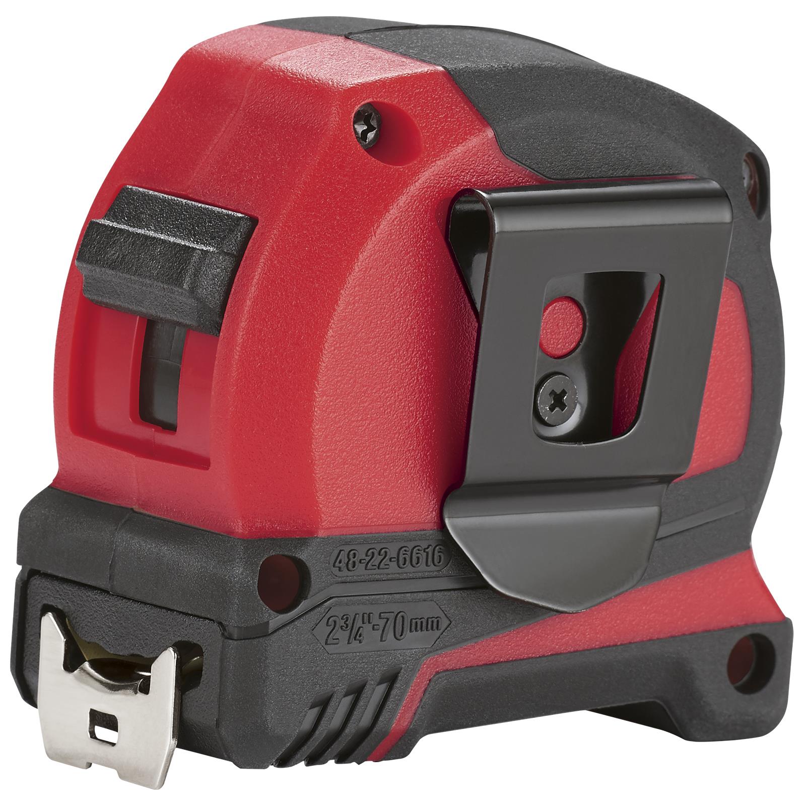 Milwaukee Tape Measure 5m Metric Pro Compact Pocket Tape 25mm Blade Width 