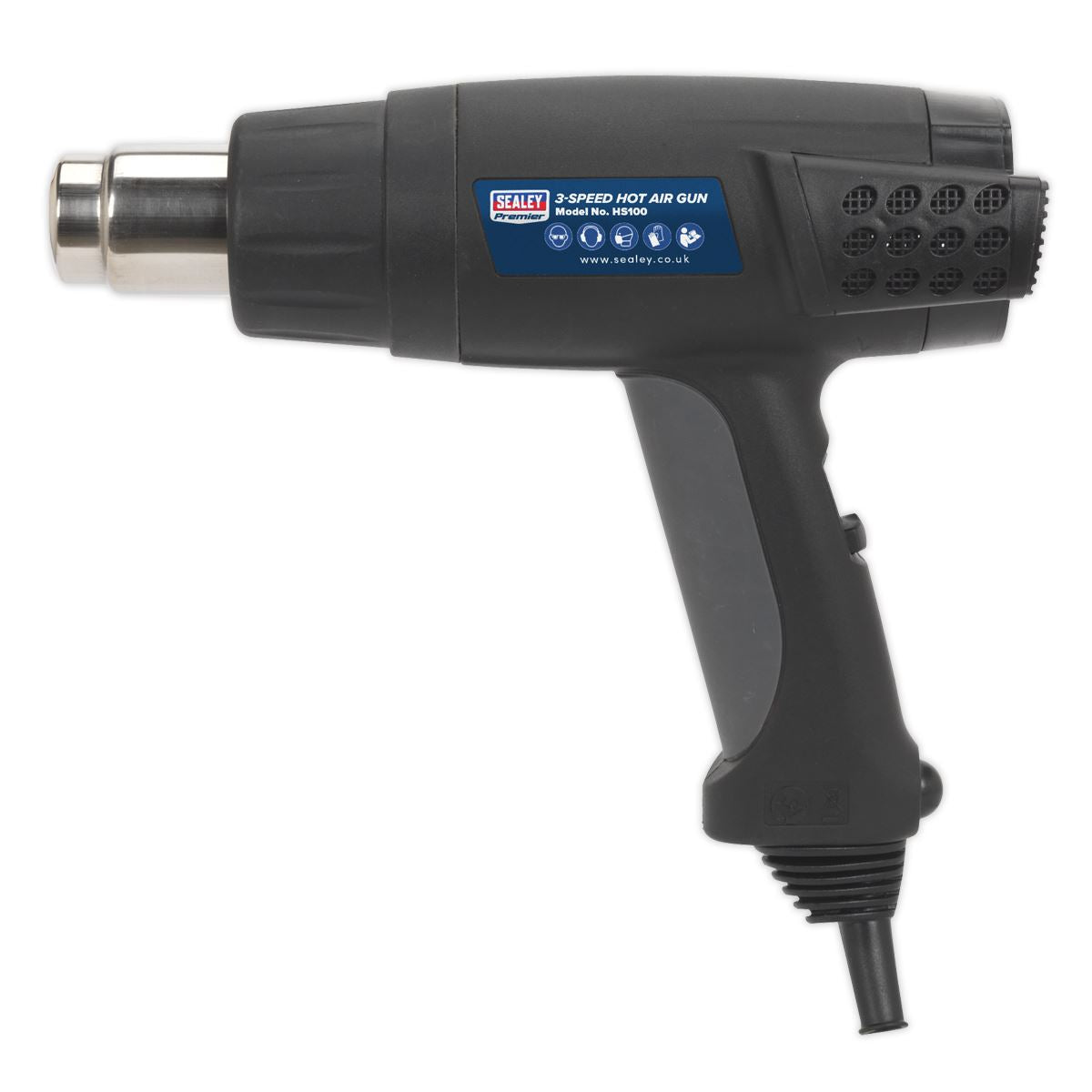Sealey Premier Hot Air Gun 1800W 3-Speed 50/420/650ºC