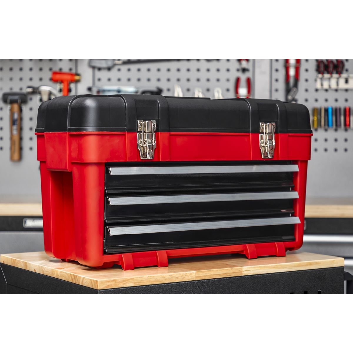 Sealey Toolbox 585mm 3 Drawer Portable