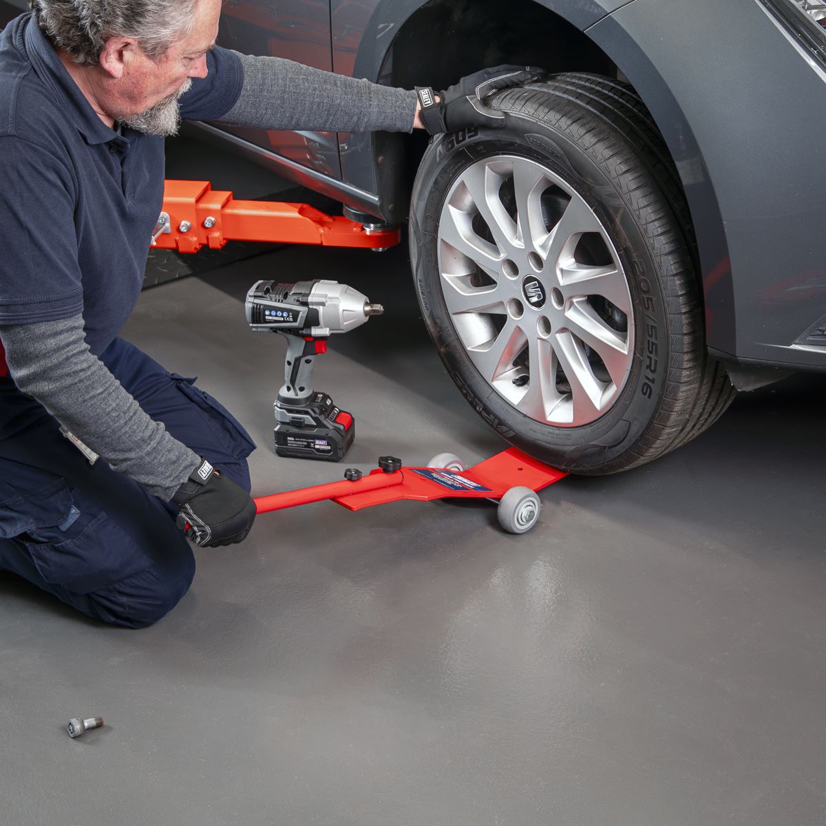 Sealey Long Tyre Jack