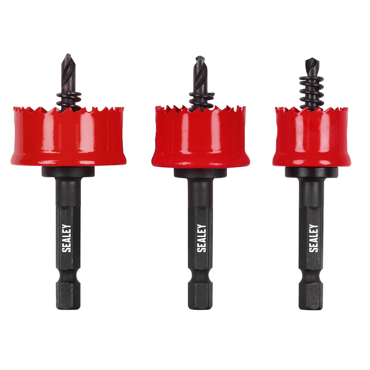 Sealey Thin Wall Hole Saw Set 3pc 