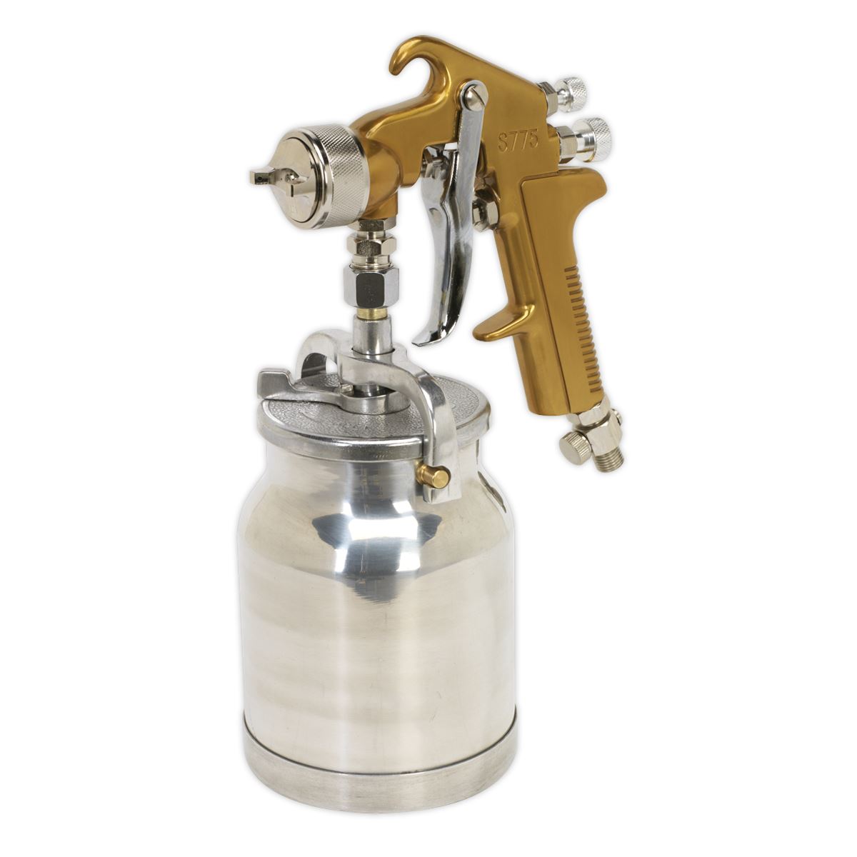 Siegen by Sealey Spray Gun Suction Feed - 1.7mm Set-Up