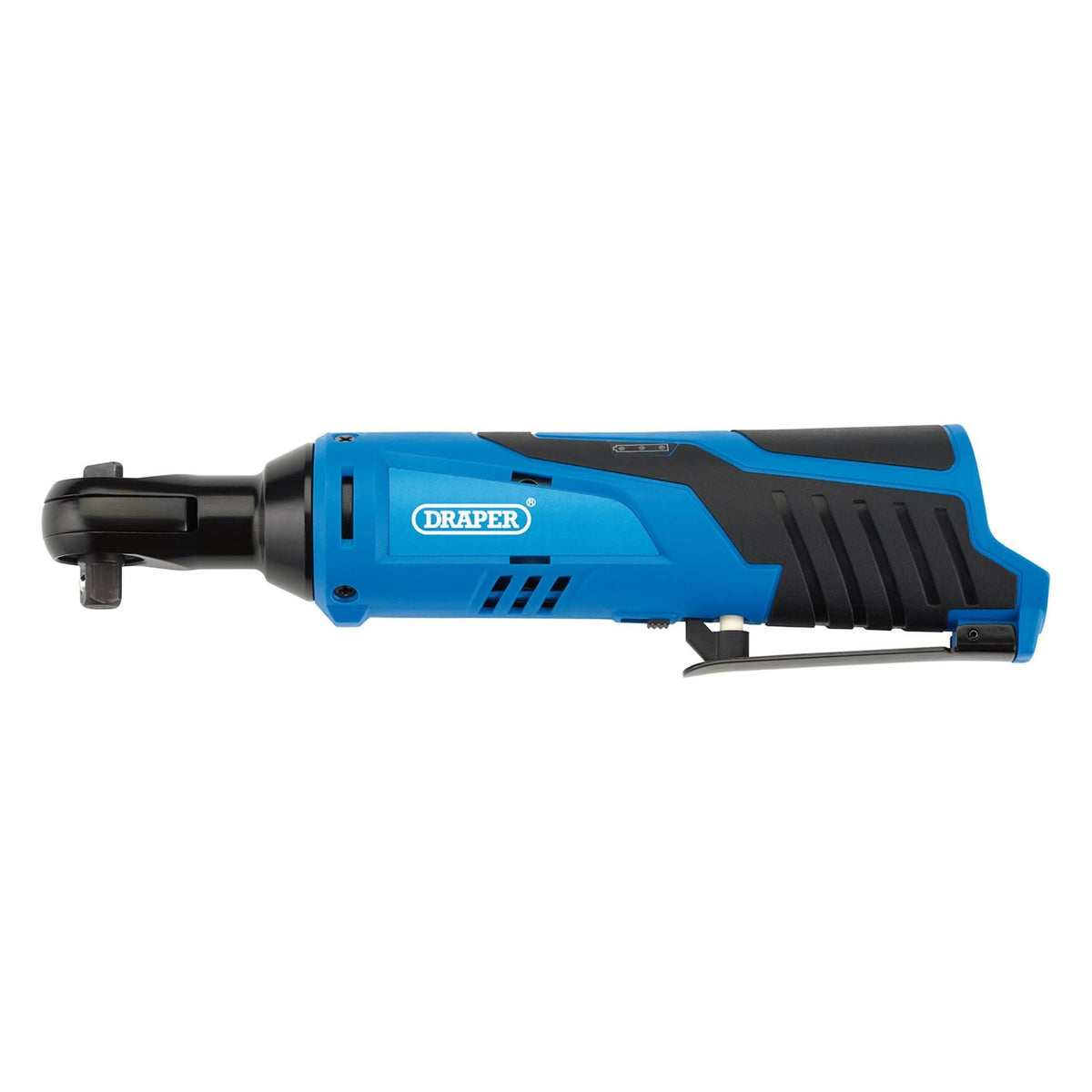 Draper 12V Ratchet Kit 2 x 1.5Ah Batteries 1 x Fast Charger 1 x Tool bag 23649  White Rose Tools