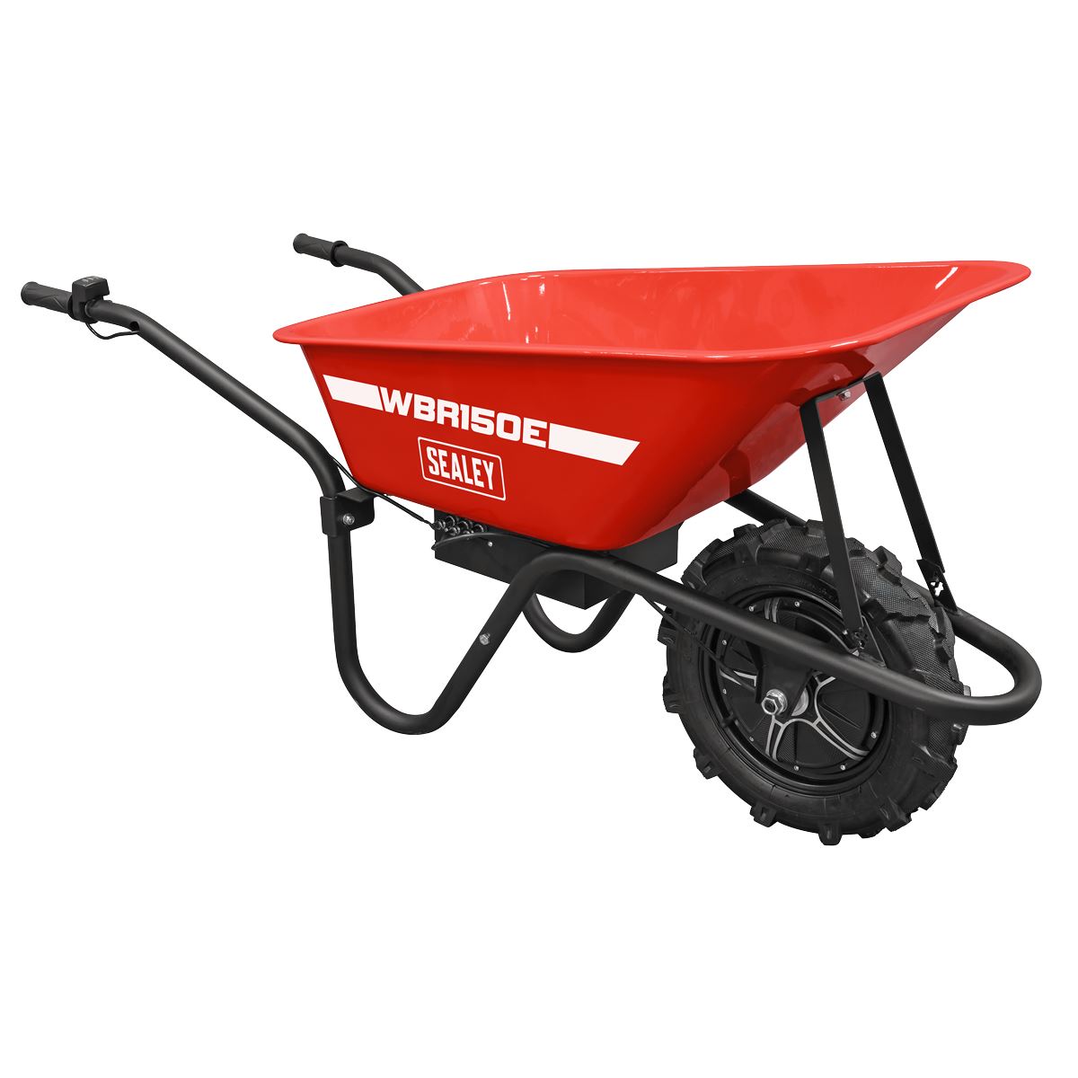 Sealey Electric Wheelbarrow 150kg Capacity  White Rose Tools