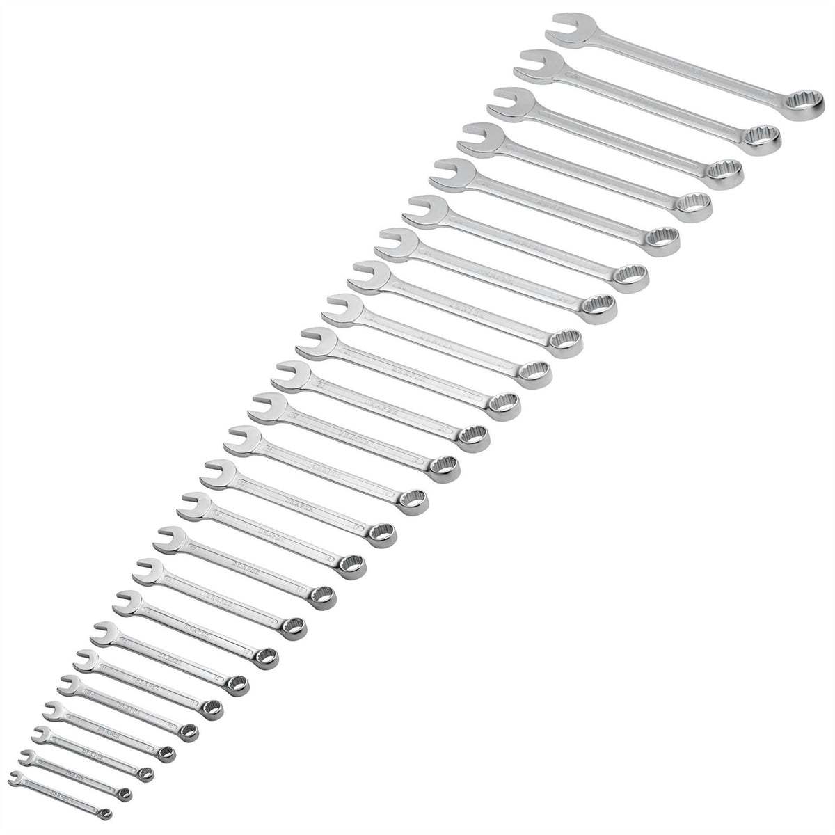 Draper HI-TORQ® Metric Combination Spanner Set (25 Piece) 26696  White Rose Tools