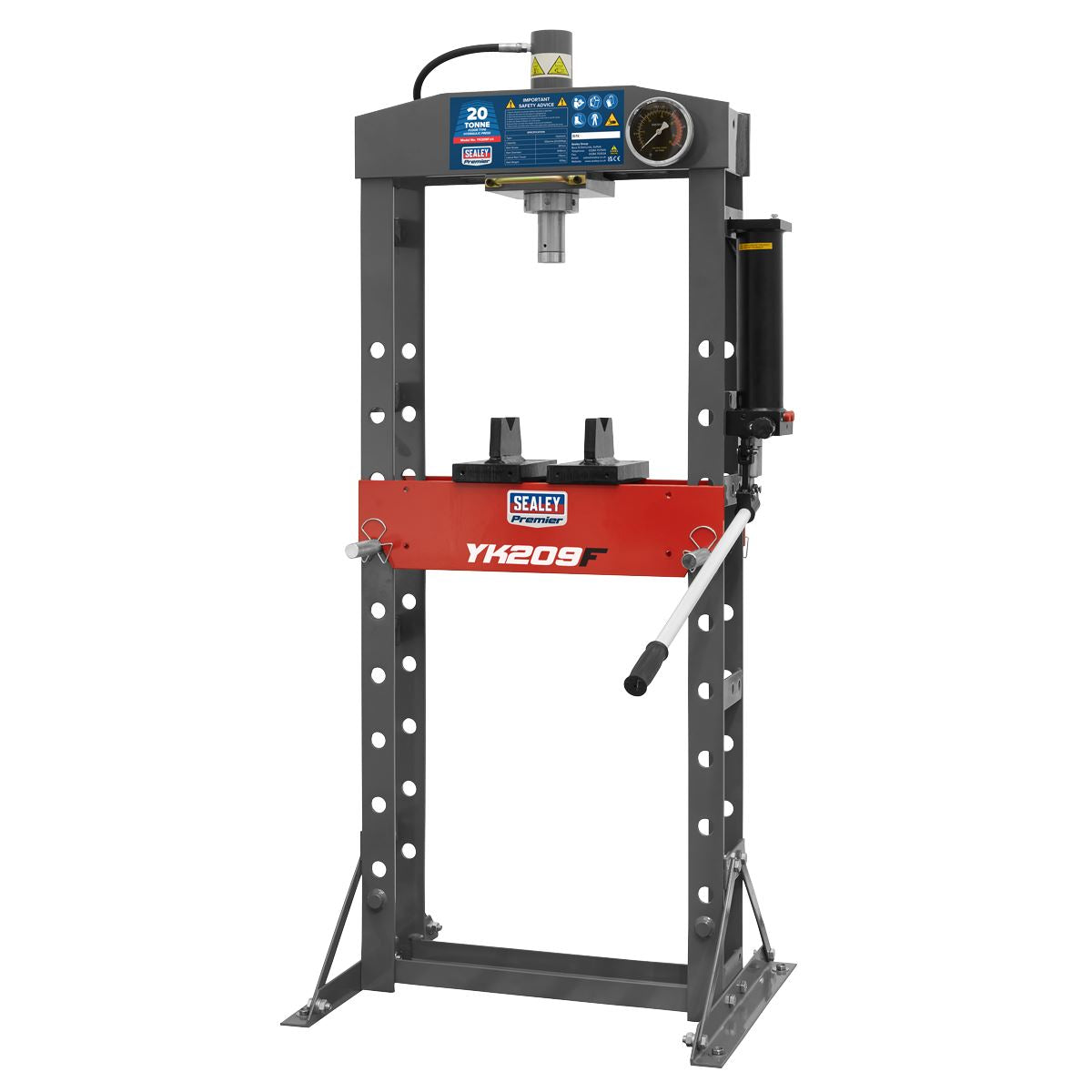 Sealey Premier Premier Hydraulic Floor Type Press 20 Tonne 