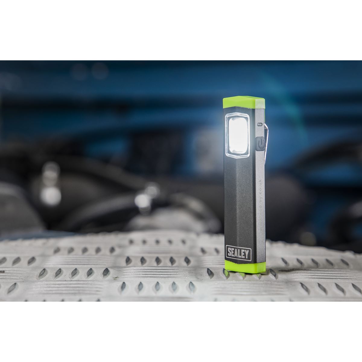 Sealey Mini Hand Torch Super Beam Aluminium 3W COB LED 