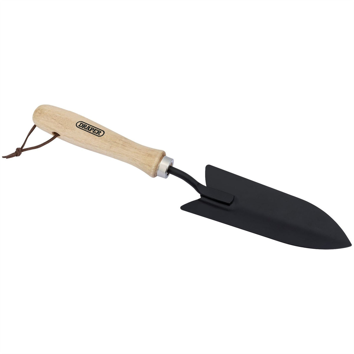 Draper Carbon Steel Transplanting Trowel with Hardwood Handle 83992  White Rose Tools