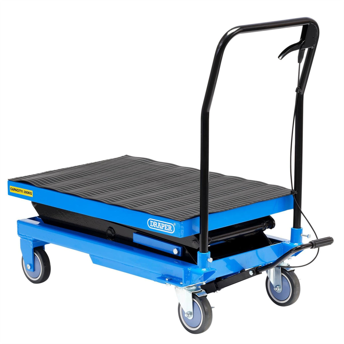 Draper Hydraulic High Lift Table 300kg 99816  White Rose Tools