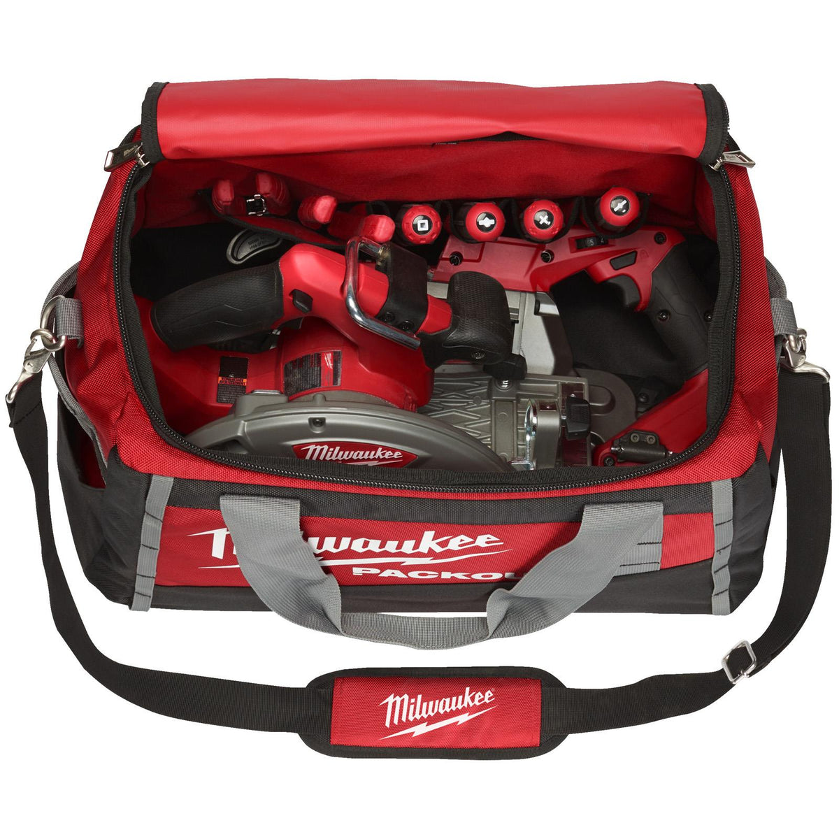 Milwaukee PACKOUT Duffel Bag 20in 50cm  White Rose Tools