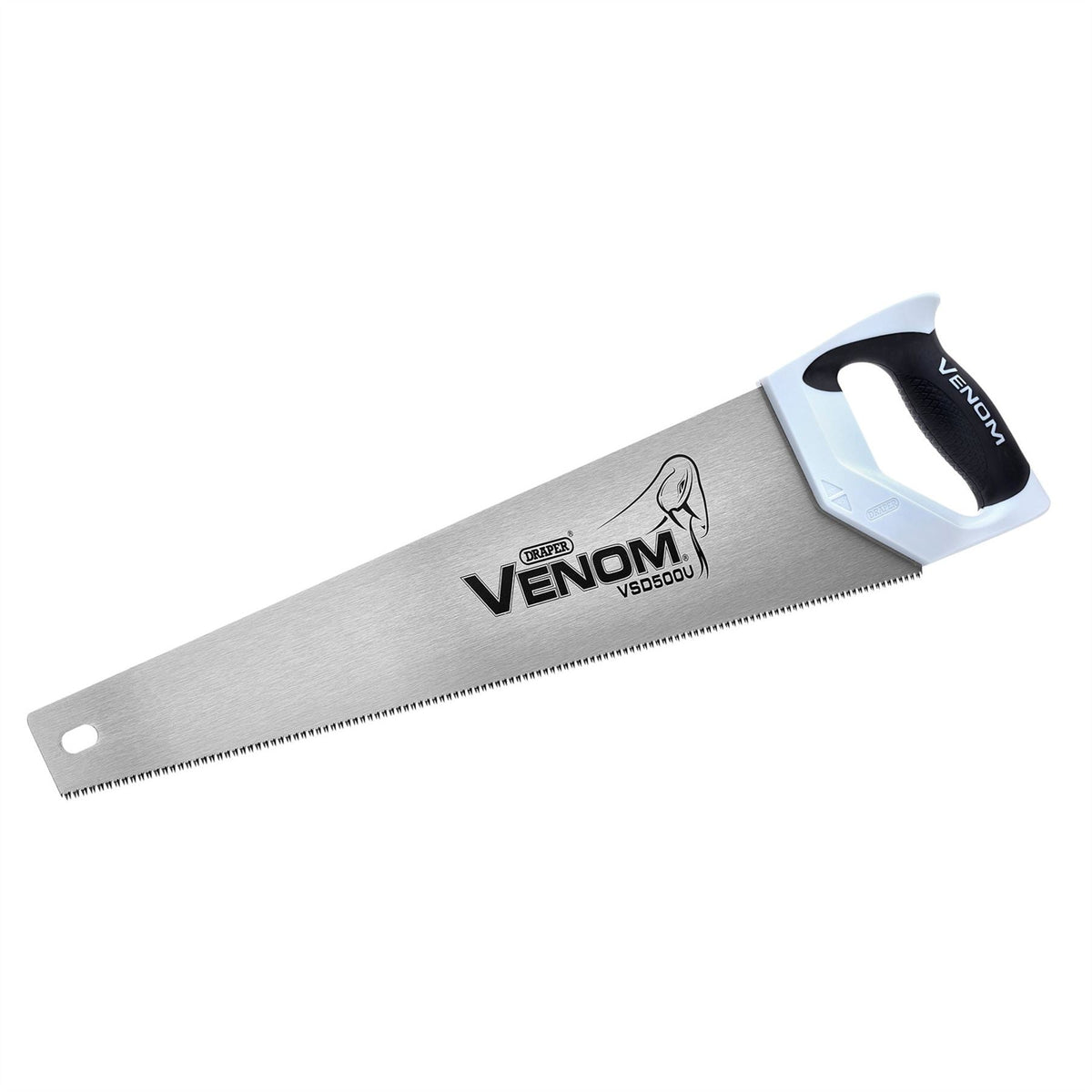 Draper Venom® UPVC Handsaw 500mm 13tpi/14ppi 20338  White Rose Tools